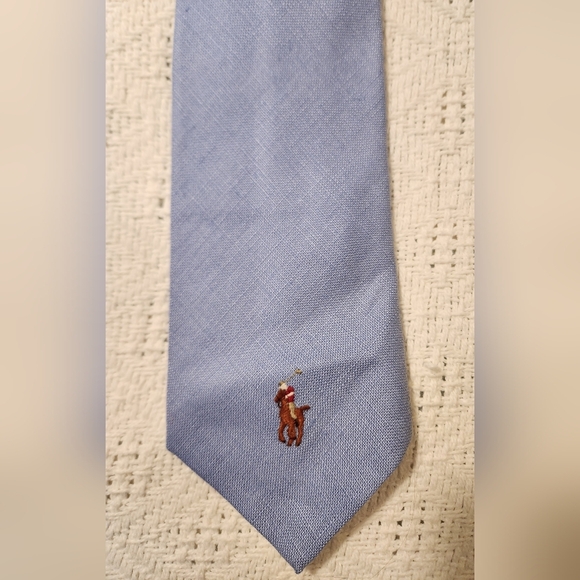 Polo Ralph Lauren Other - NWT Blue Polo by Ralph Lauren Linen Tie